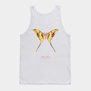 Moth - Malaysian Moon Moth, Actias Maenas Diana Tank Top